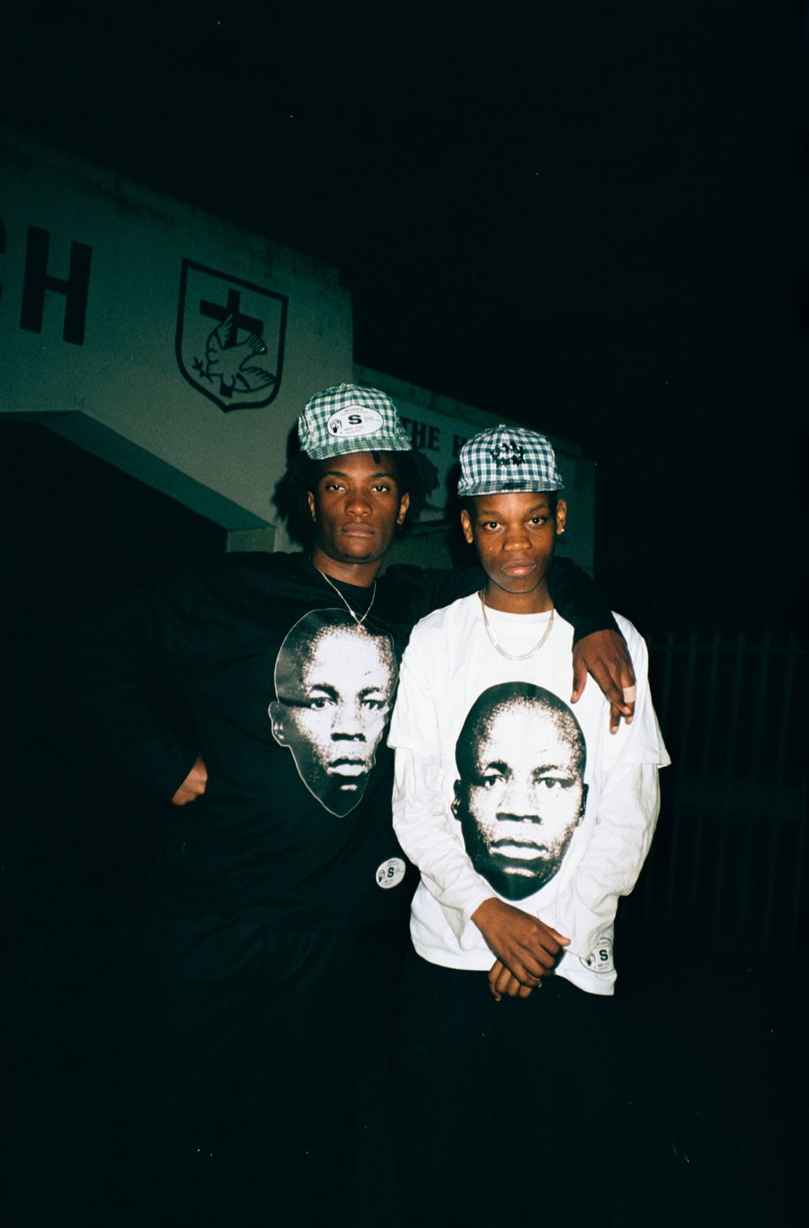 White Solomon Mahlangu tribute tees